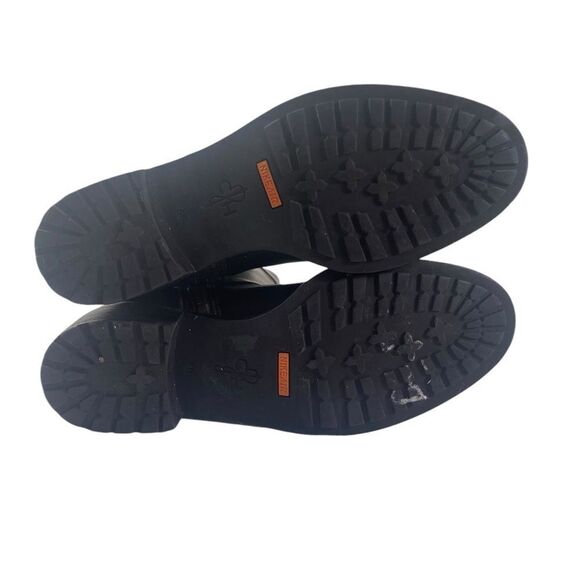 Cole Haan 5B Nike Air Tantivy dark chocolate riding boots W/ equestrian accents - Picture 9 of 10